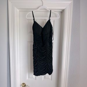 Black cocktail dress